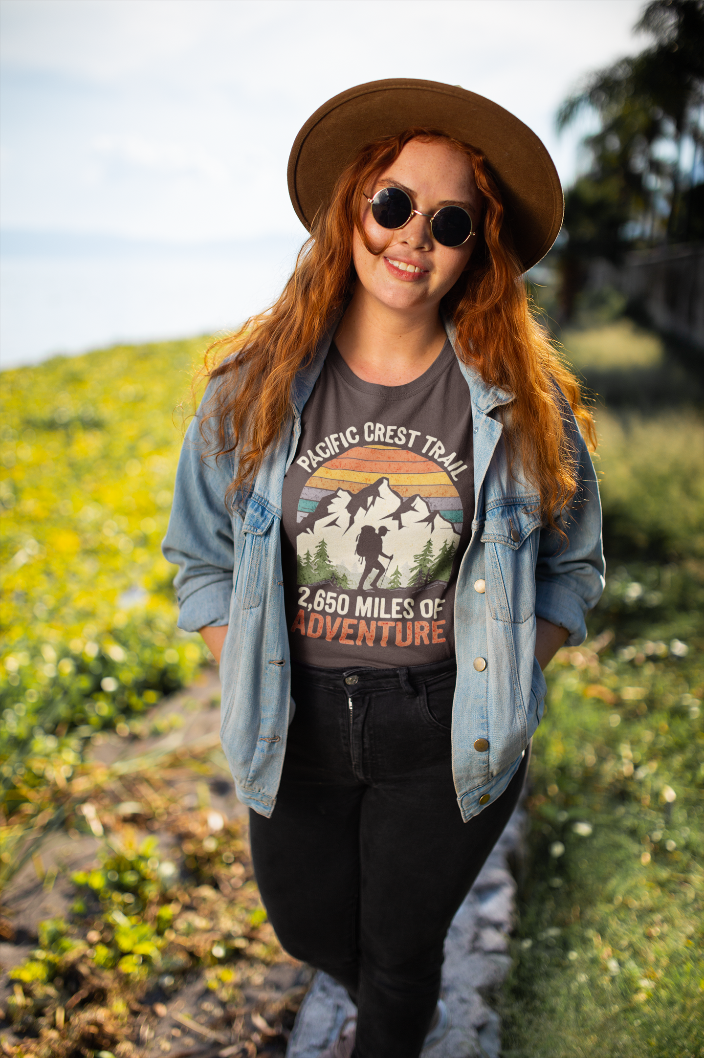 Pacific Crest Trail Unisex Fit Soft T-Shirt 2,650 Miles Of Adventure Printify