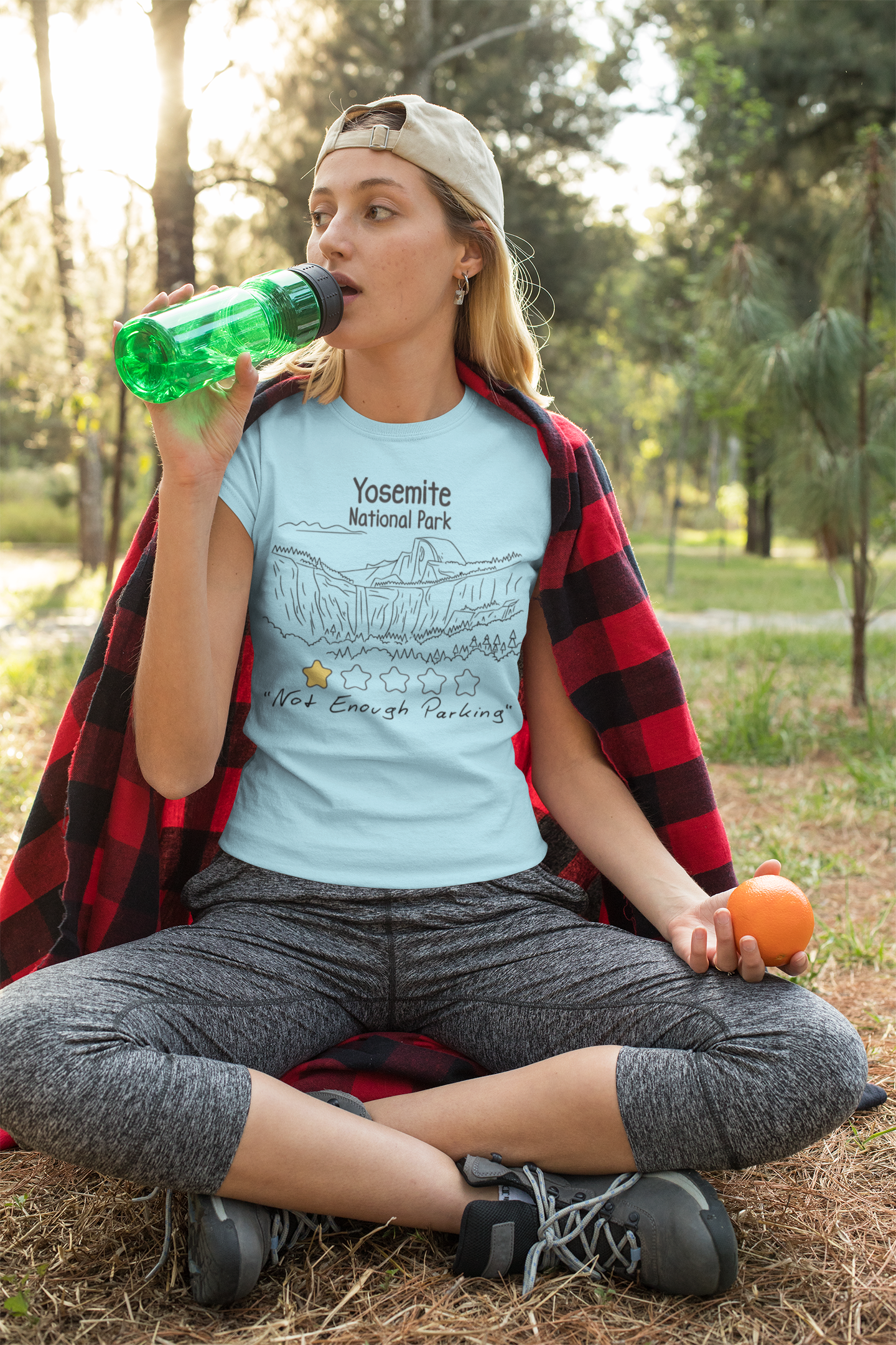 Yosemite 1 Star Review Unisex Soft T-Shirt Funny National Park Tee Printify