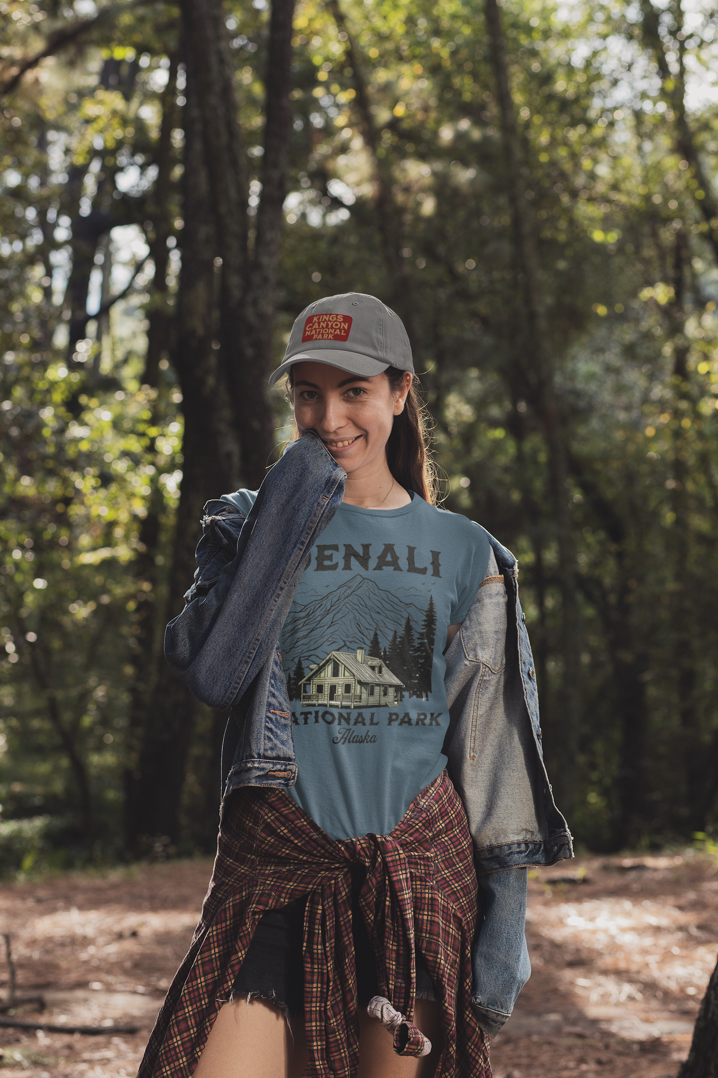 Denali National Park Unisex Fit Soft T-Shirt Mountain Cabin Printify