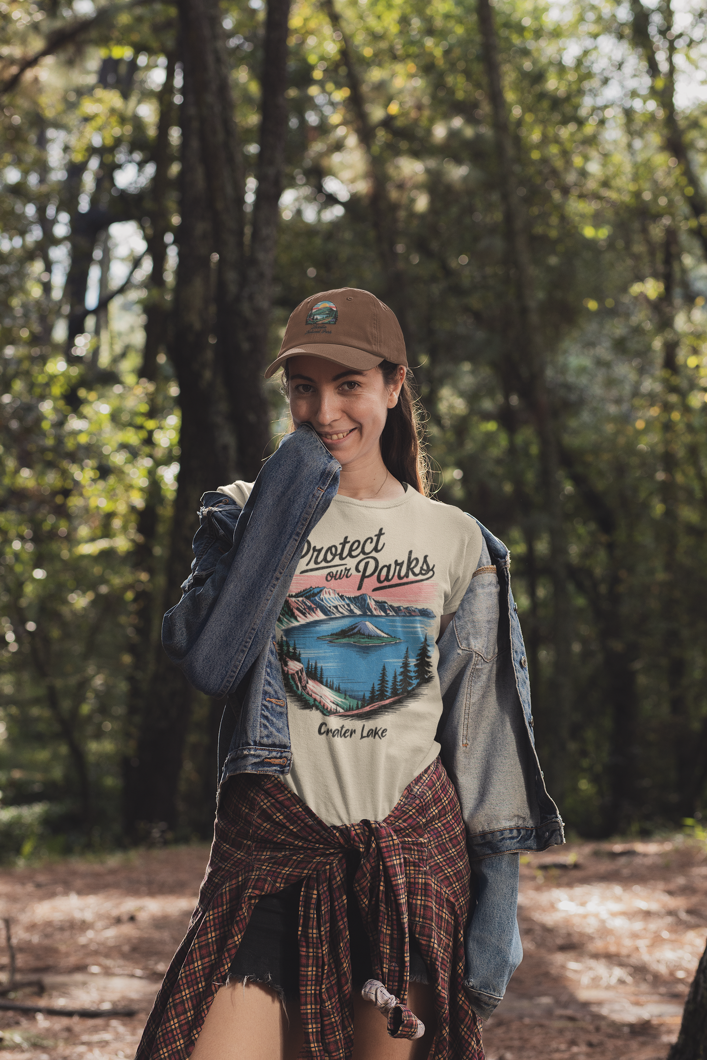 Protect Our Parks Crater Lake National Park Unisex Fit Soft T-Shirt Printify