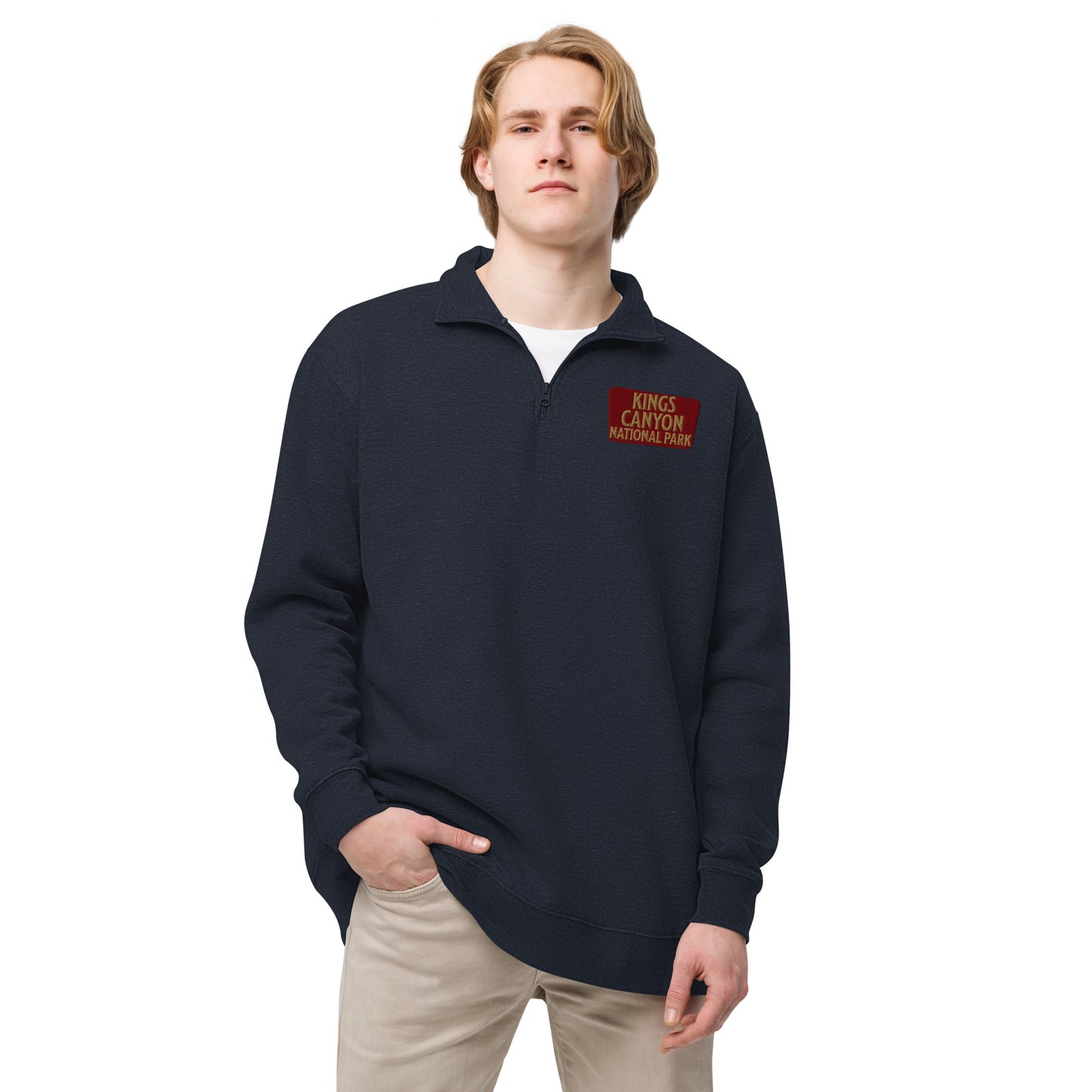 Kings Canyon Unisex fleece pullover Sweater Park Service Apparel