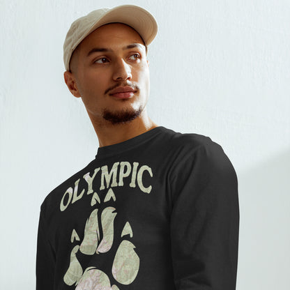 Olympic Bear Paw Heavyweight Long Sleeve Topo Tee