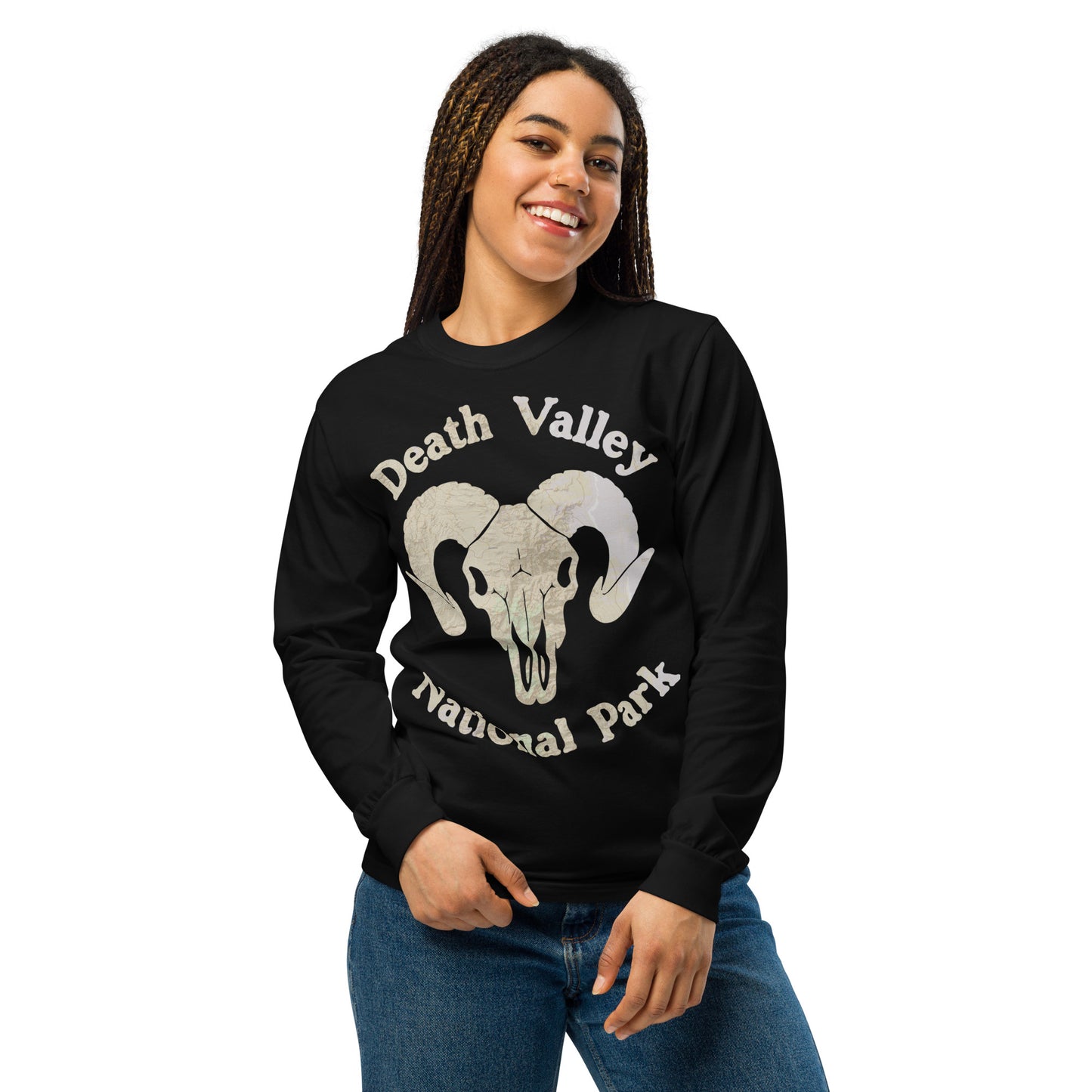 Death Valley Ram Heavyweight Long Sleeve Topo Tee