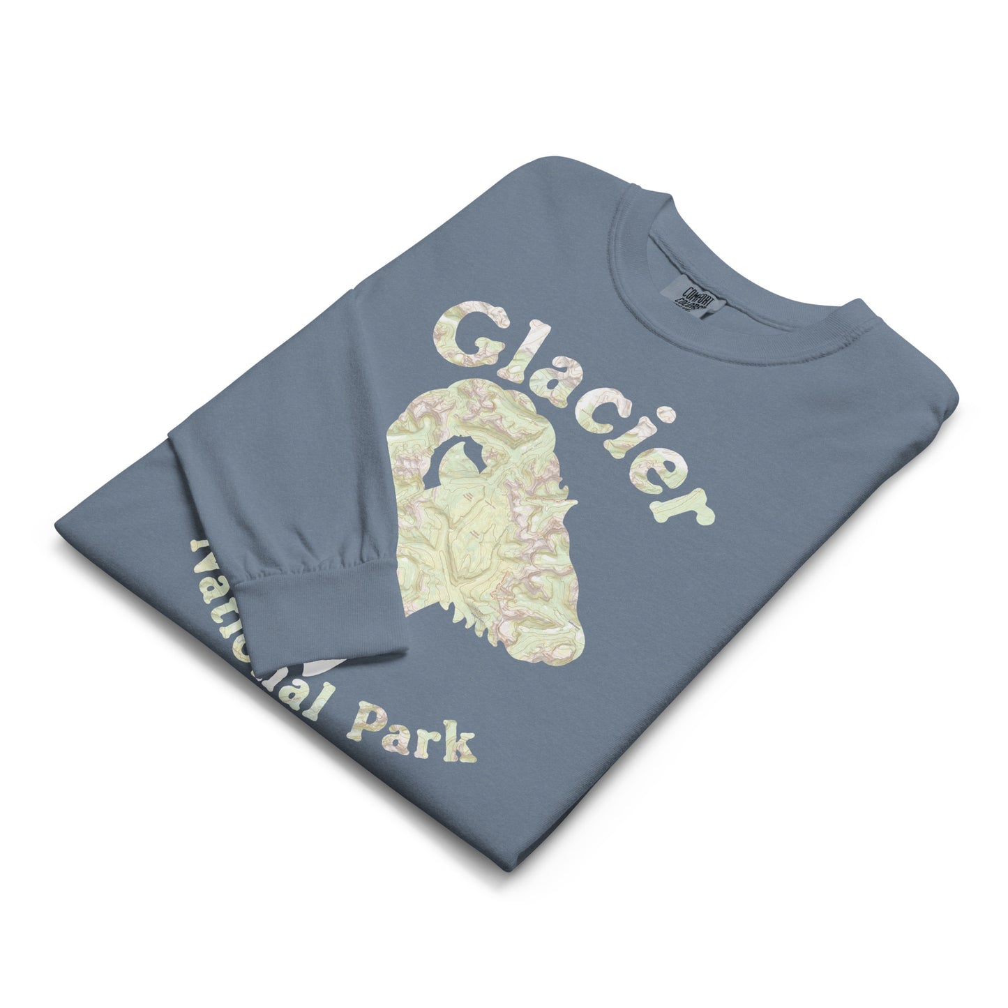 Glacier Ram Long Sleeve Heavyweight Topo Tee T-Shirt Park Service Apparel