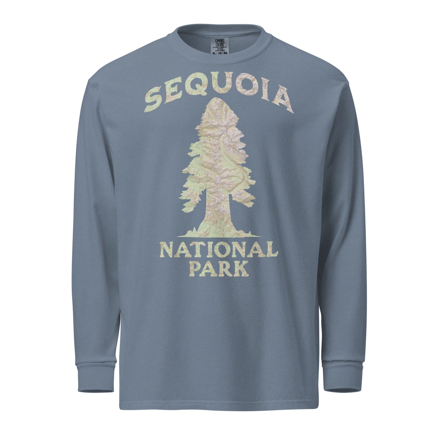 Sequoia Tree Heavyweight Long Sleeve Topo Tee