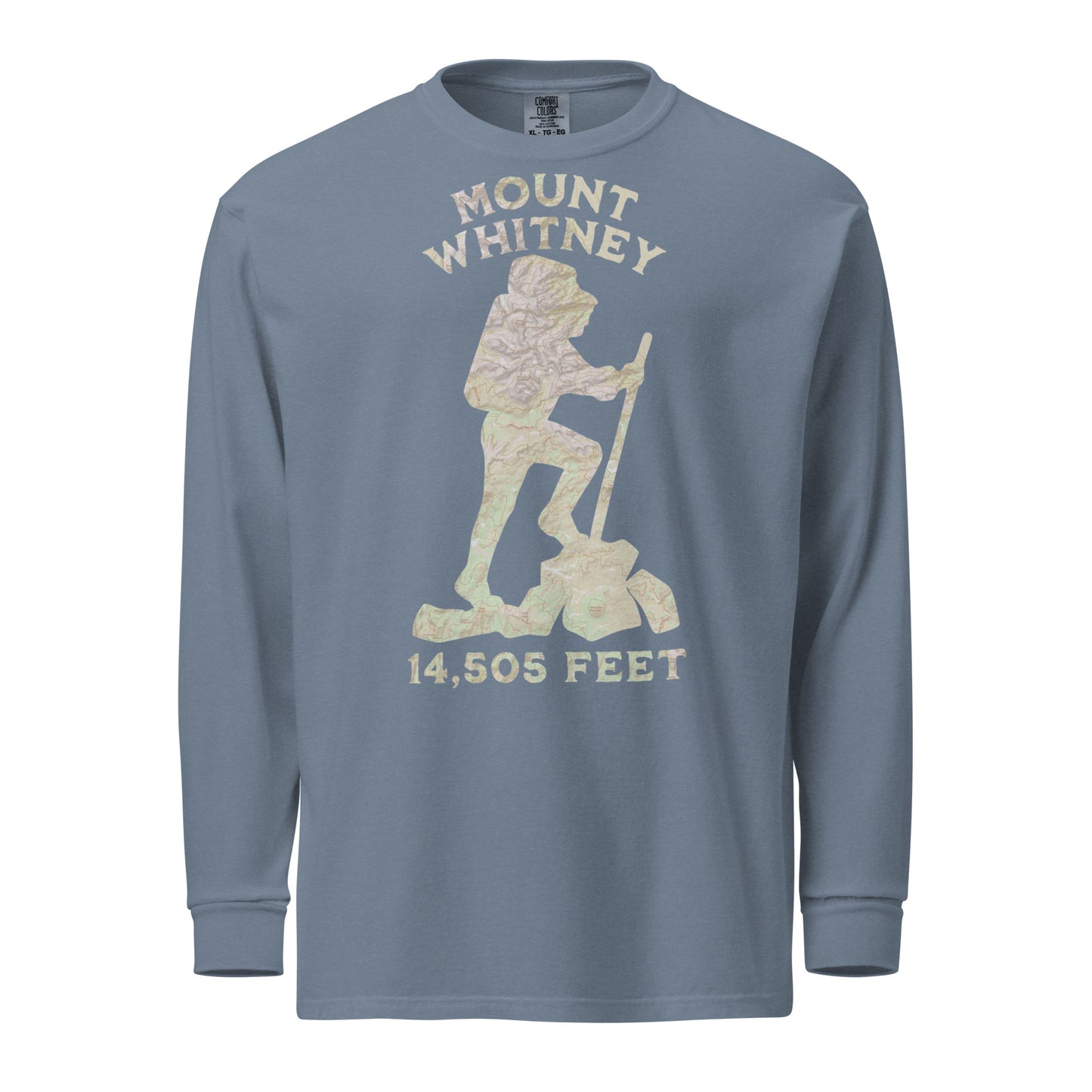 Mount Whitney Heavyweight Longsleeve Topo Tee