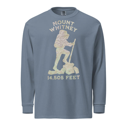 Mount Whitney Heavyweight Longsleeve Topo Tee