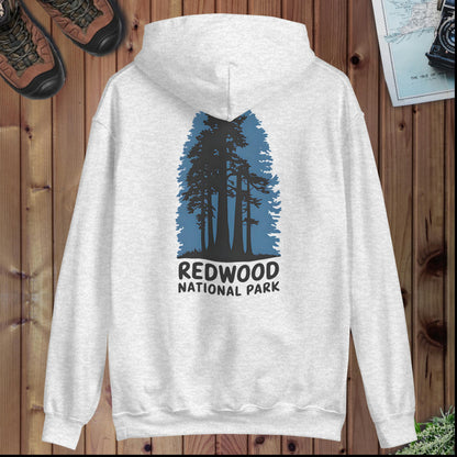 Redwood National Park Hoodie Hoodie Park Service Apparel Ash S