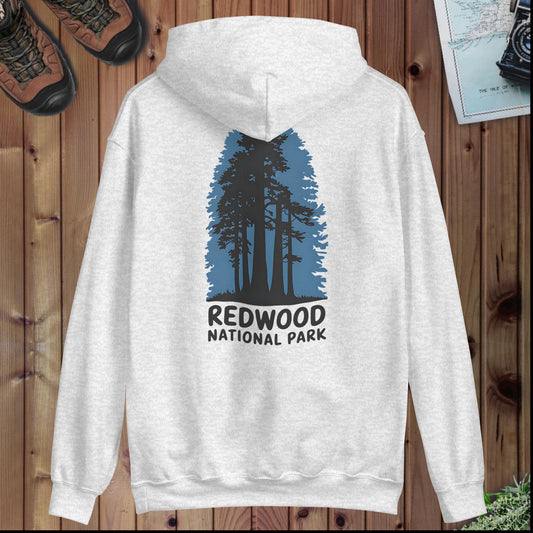 Redwood National Park Hoodie Hoodie Park Service Apparel Ash S