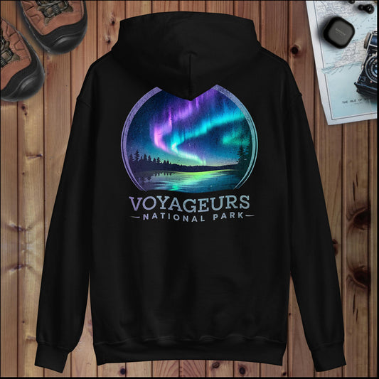 Voyageurs National Park Hoodie Hoodie Park Service Apparel Black S