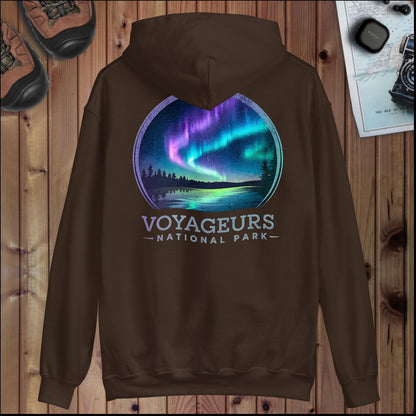 Voyageurs National Park Hoodie Hoodie Park Service Apparel Dark Chocolate S