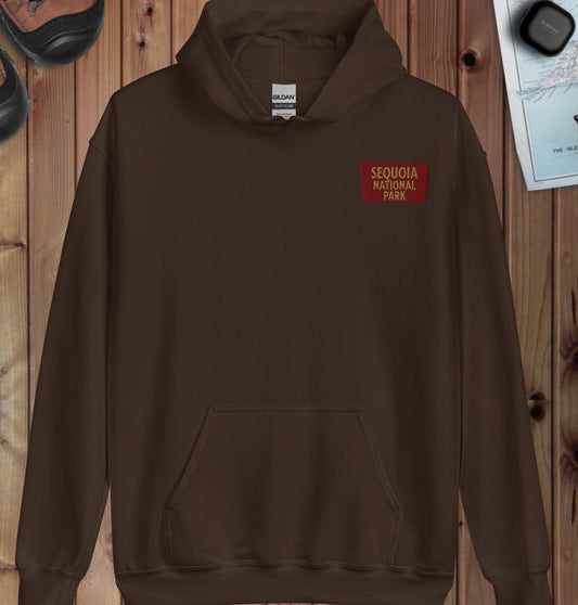 Sequoia National Park Hoodie Hoodie Park Service Apparel Dark Chocolate S