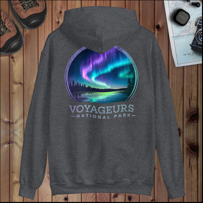 Voyageurs National Park Hoodie Hoodie Park Service Apparel Dark Heather S