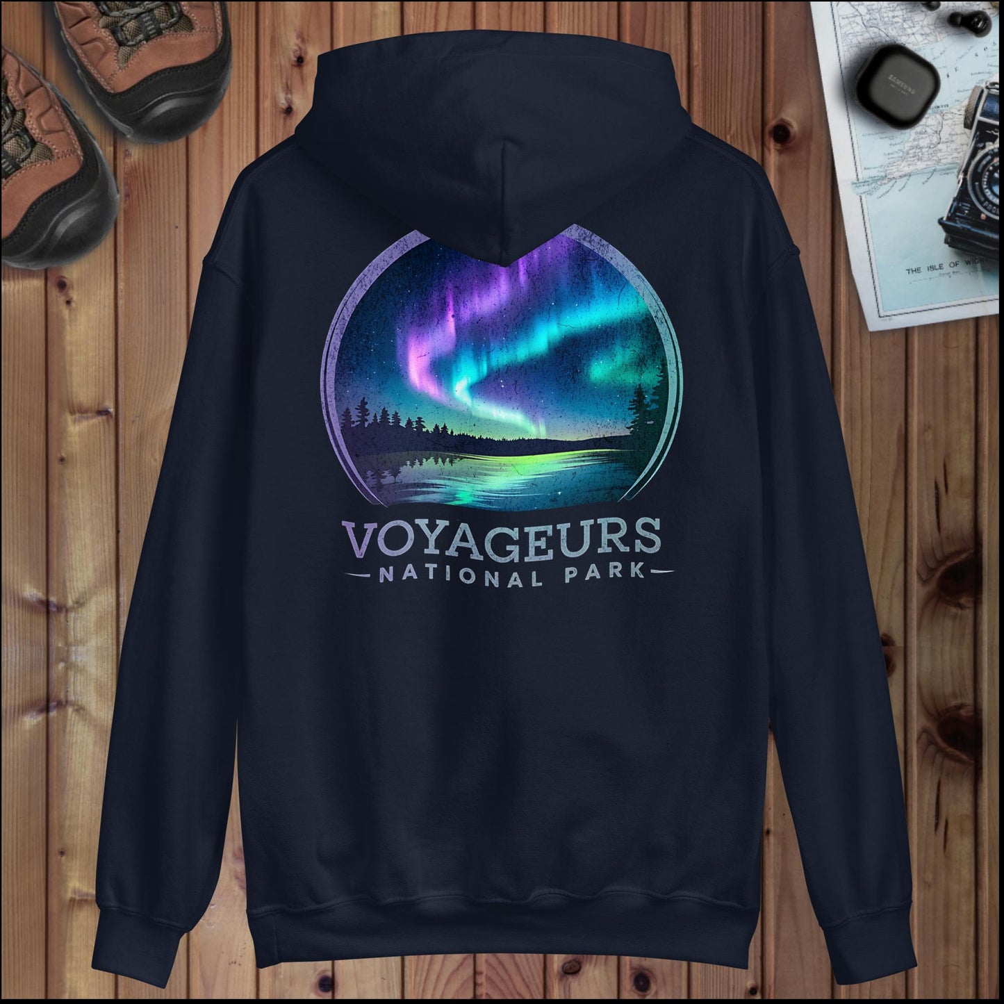 Voyageurs National Park Hoodie Hoodie Park Service Apparel Navy S