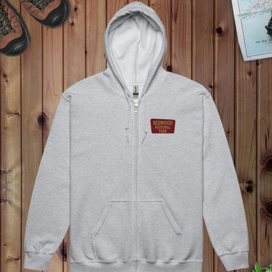Redwood National Park Full Zip Hoodie Full Zip Hoodie Park Service Apparel