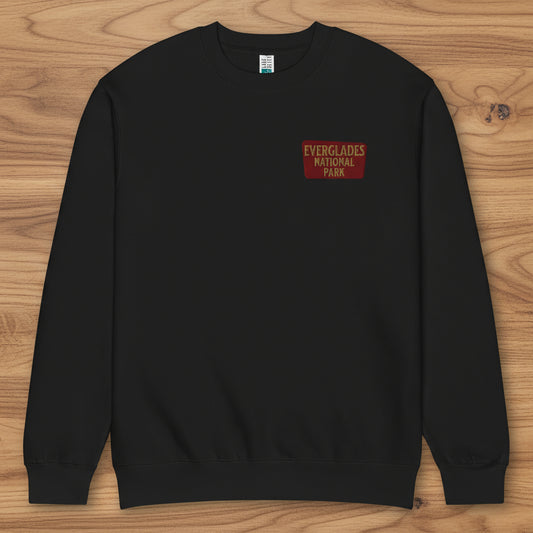 Everglades National Park Crewneck Sweatshirt Sweatshirt Park Service Apparel Black S