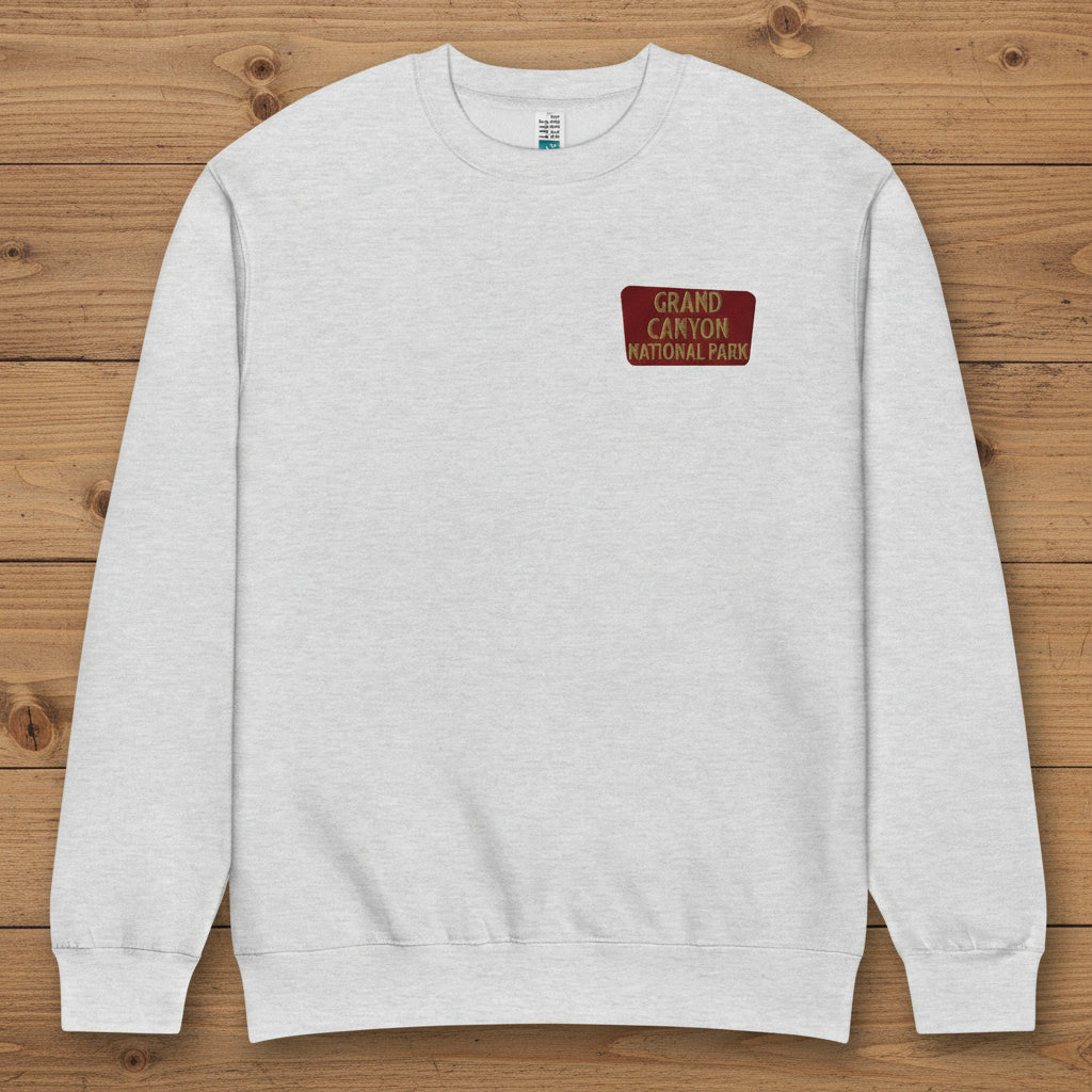 Grand Canyon National Park Crewneck Sweatshirt Sweatshirt Park Service Apparel Heather Grey S