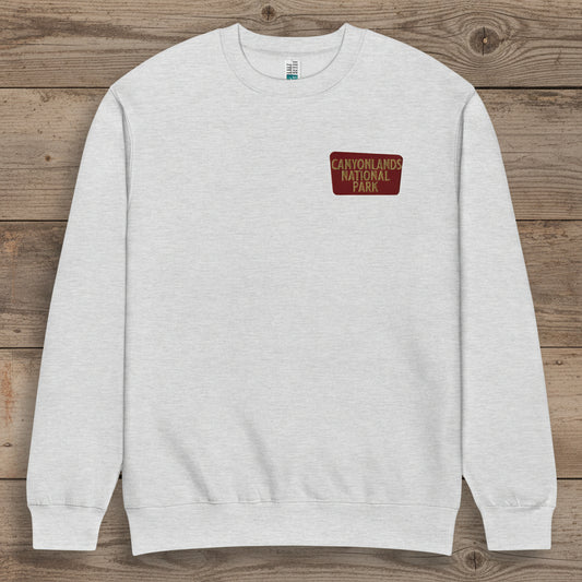 Canyonlands National Park Crewneck Sweatshirt Sweatshirt Park Service Apparel Heather Grey S