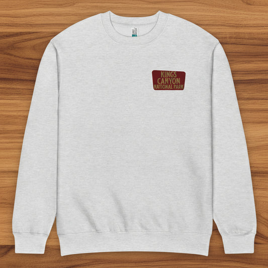 Kings Canyon National Park Crewneck Sweatshirt Sweatshirt Park Service Apparel Heather Grey S