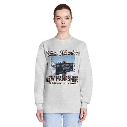 Mount Washington Sign Crewneck Sweatshirt Sweatshirt Park Service Apparel