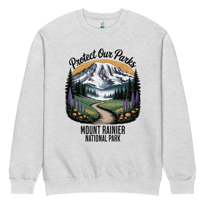 Protect Our Parks Rainier Crewneck Sweatshirt Sweatshirt Park Service Apparel Heather Grey S