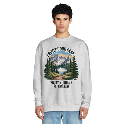 Protect Our Parks Rocky Mountains Crewneck Sweatshirt Sweatshirt Park Service Apparel