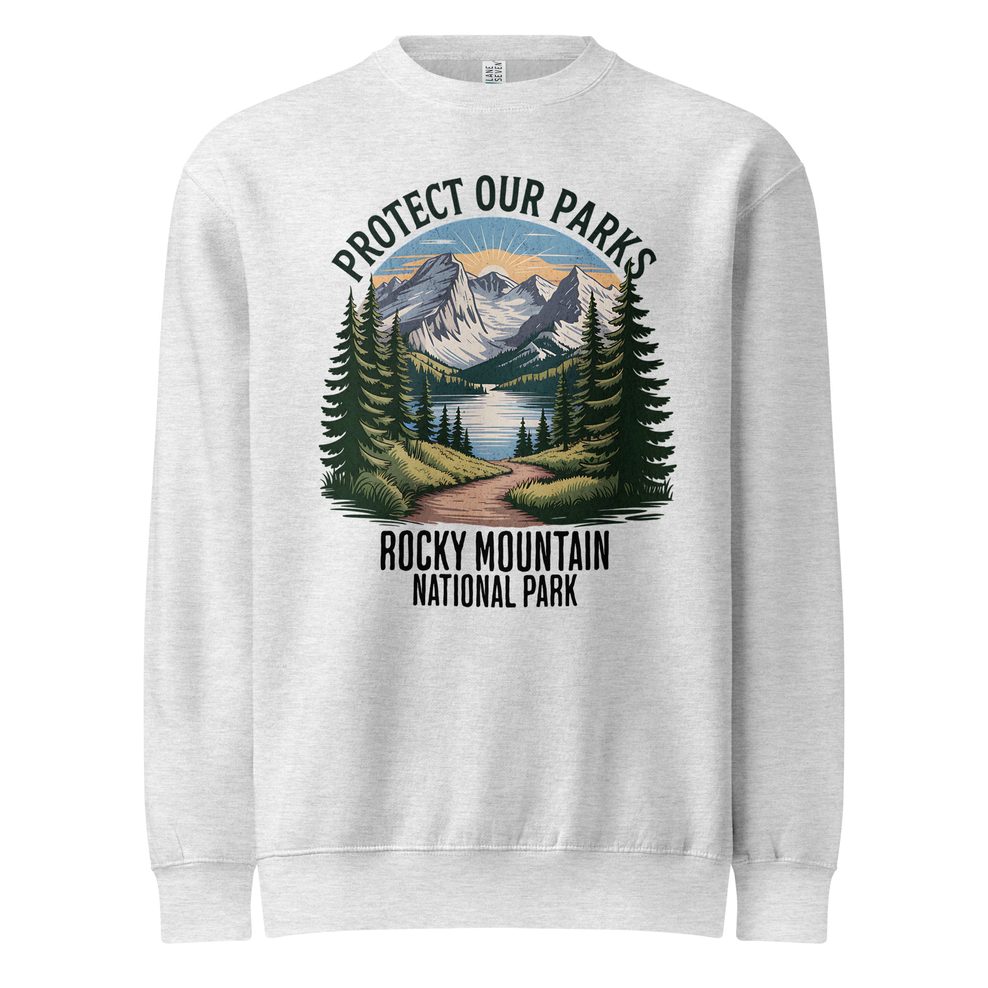 Protect Our Parks Rocky Mountains Crewneck Sweatshirt Sweatshirt Park Service Apparel