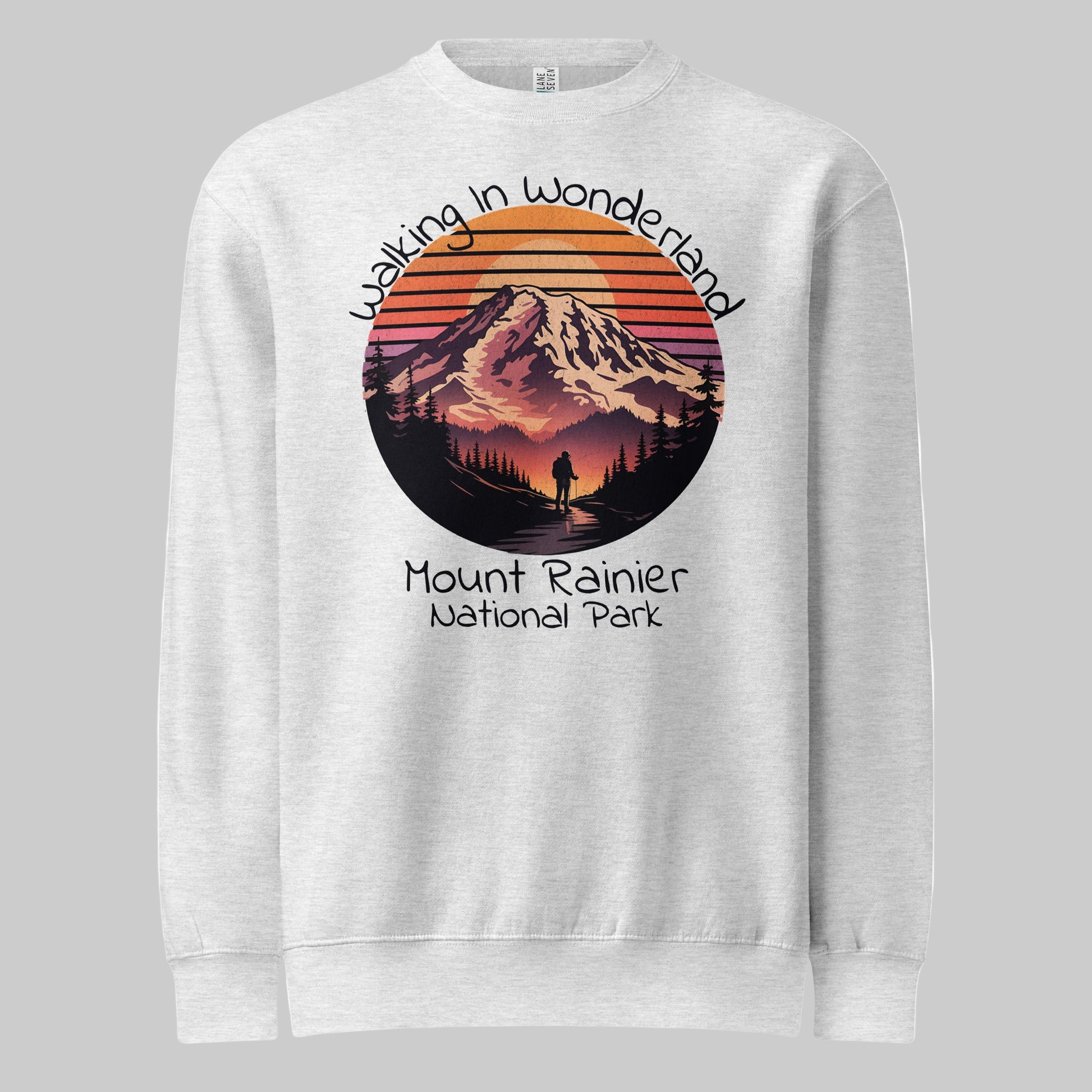 Walking In Wonderland Rainier Crewneck Sweatshirt Sweater Park Service Apparel