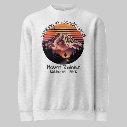 Walking In Wonderland Rainier Crewneck Sweatshirt Sweater Park Service Apparel