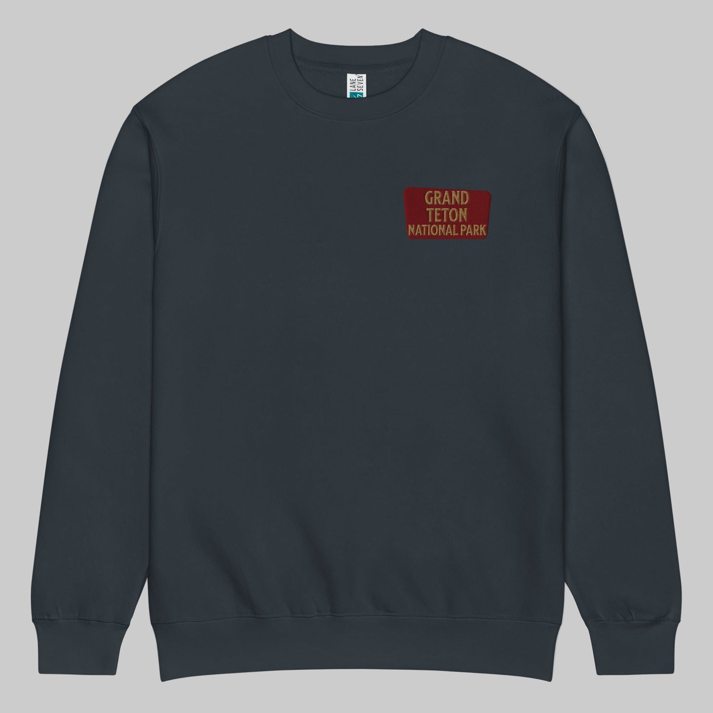 Grand Teton National Park Crewneck Sweatshirt Sweatshirt Park Service Apparel Navy S