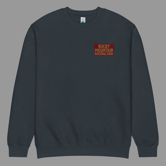 Rocky Mountain National Park Crewneck Sweatshirt Sweatshirt Park Service Apparel Navy S
