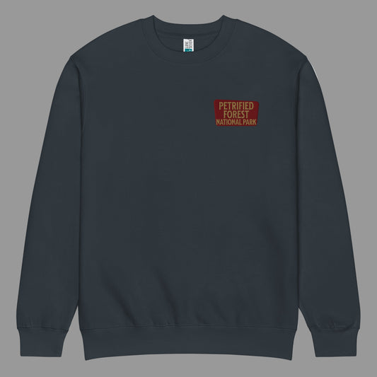 Petrified Forest National Park Crewneck Sweatshirt Sweatshirt Park Service Apparel Navy S