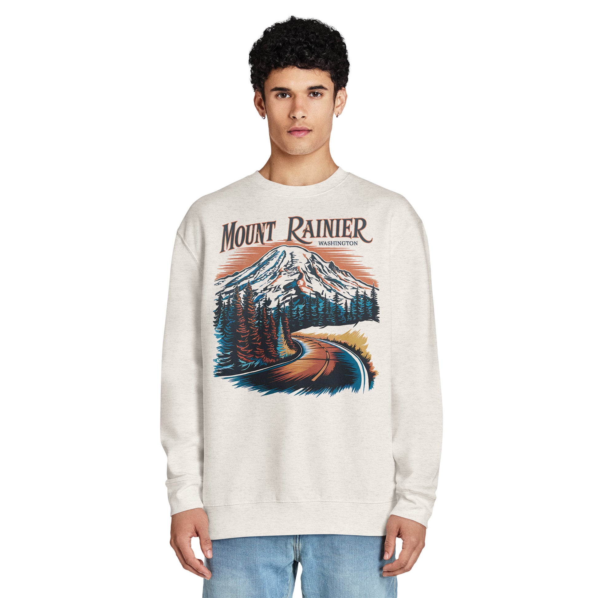 Road to Rainier Crewneck Sweatshirt Sweatshirt Park Service Apparel