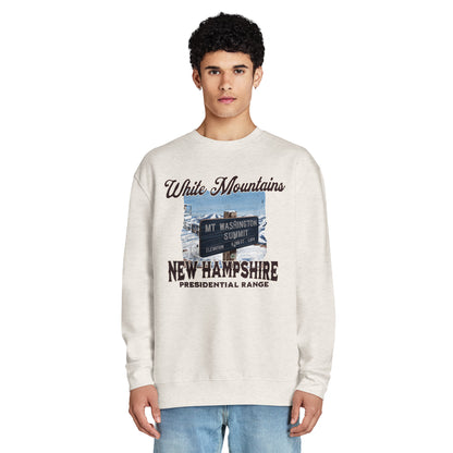 Mount Washington Sign Crewneck Sweatshirt Sweatshirt Park Service Apparel