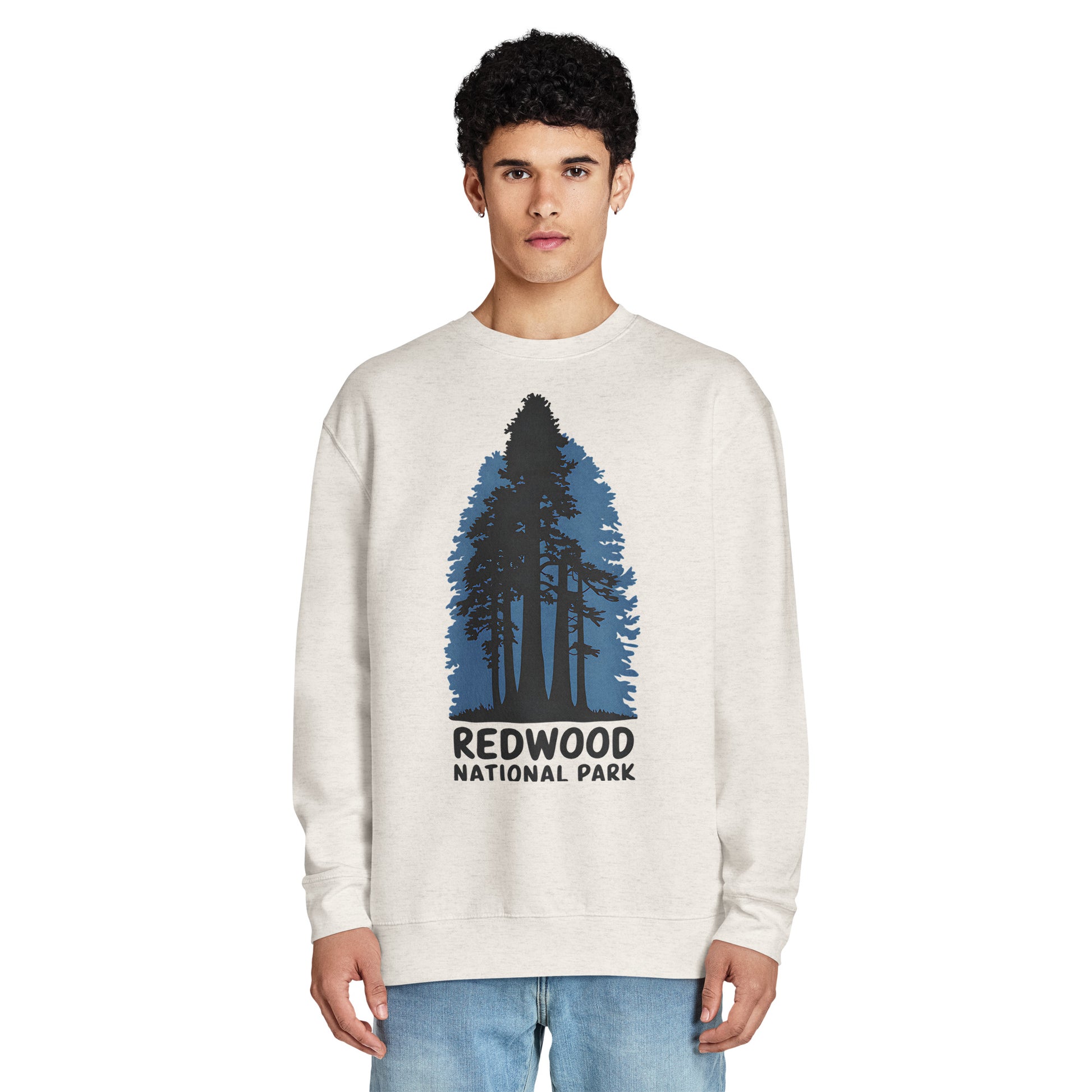 Redwood Crewneck Sweatshirt Sweater Park Service Apparel