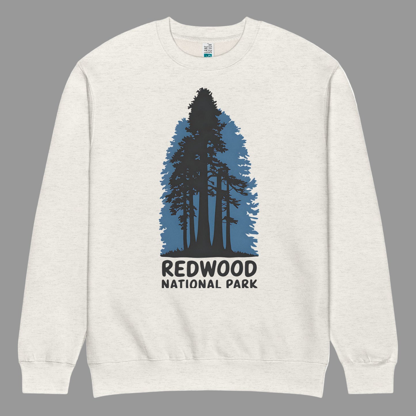 Redwood Crewneck Sweatshirt Sweater Park Service Apparel Oatmeal Heather S