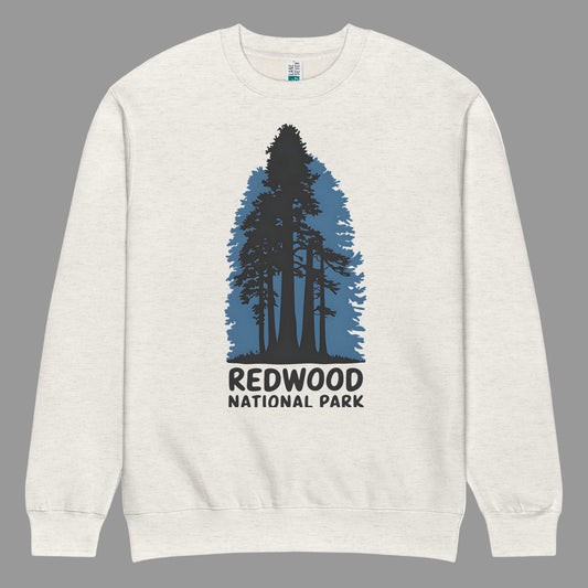 Redwood Crewneck Sweatshirt Sweater Park Service Apparel Oatmeal Heather S