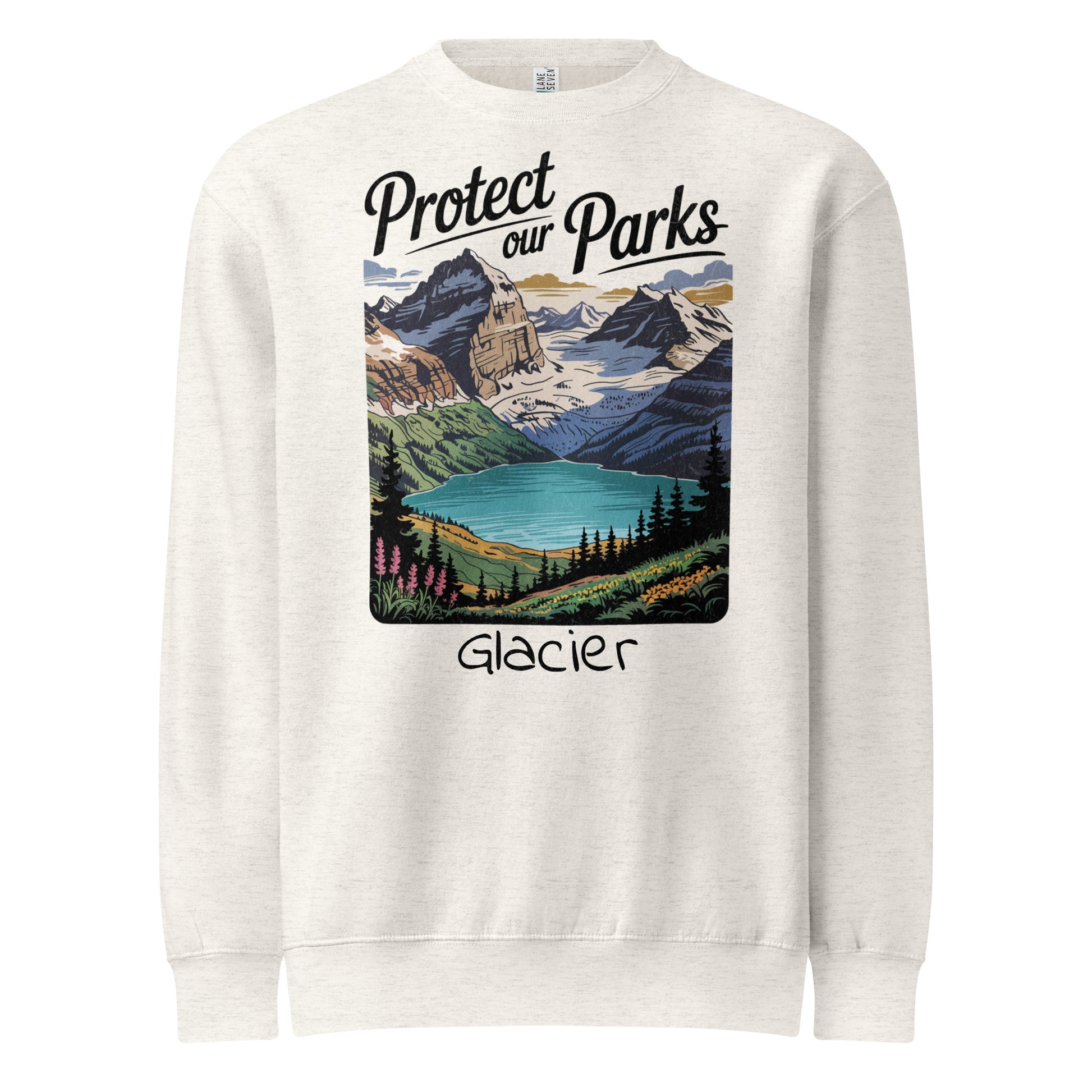 Protect Our Parks Glacier Crewneck Sweatshirt Sweatshirt Park Service Apparel