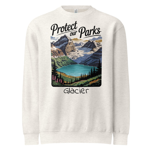 Protect Our Parks Glacier Crewneck Sweatshirt Sweatshirt Park Service Apparel