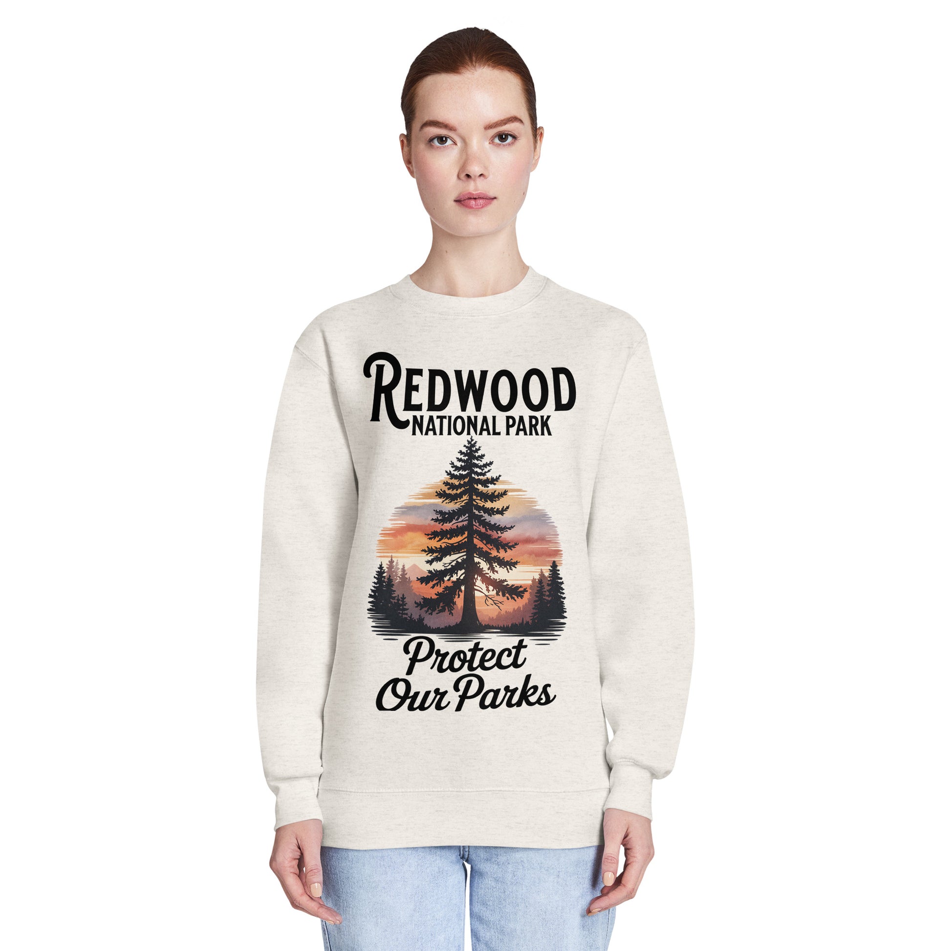 Protect Our Parks Redwood Crewneck Sweatshirt Sweatshirt Park Service Apparel