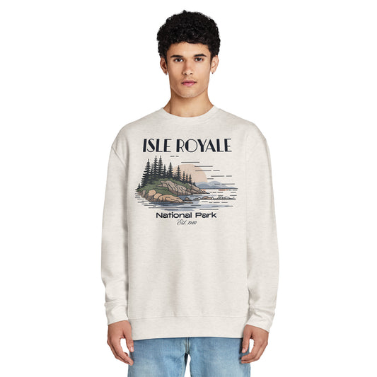Isle Royale Crewneck Sweatshirt Sweater Park Service Apparel