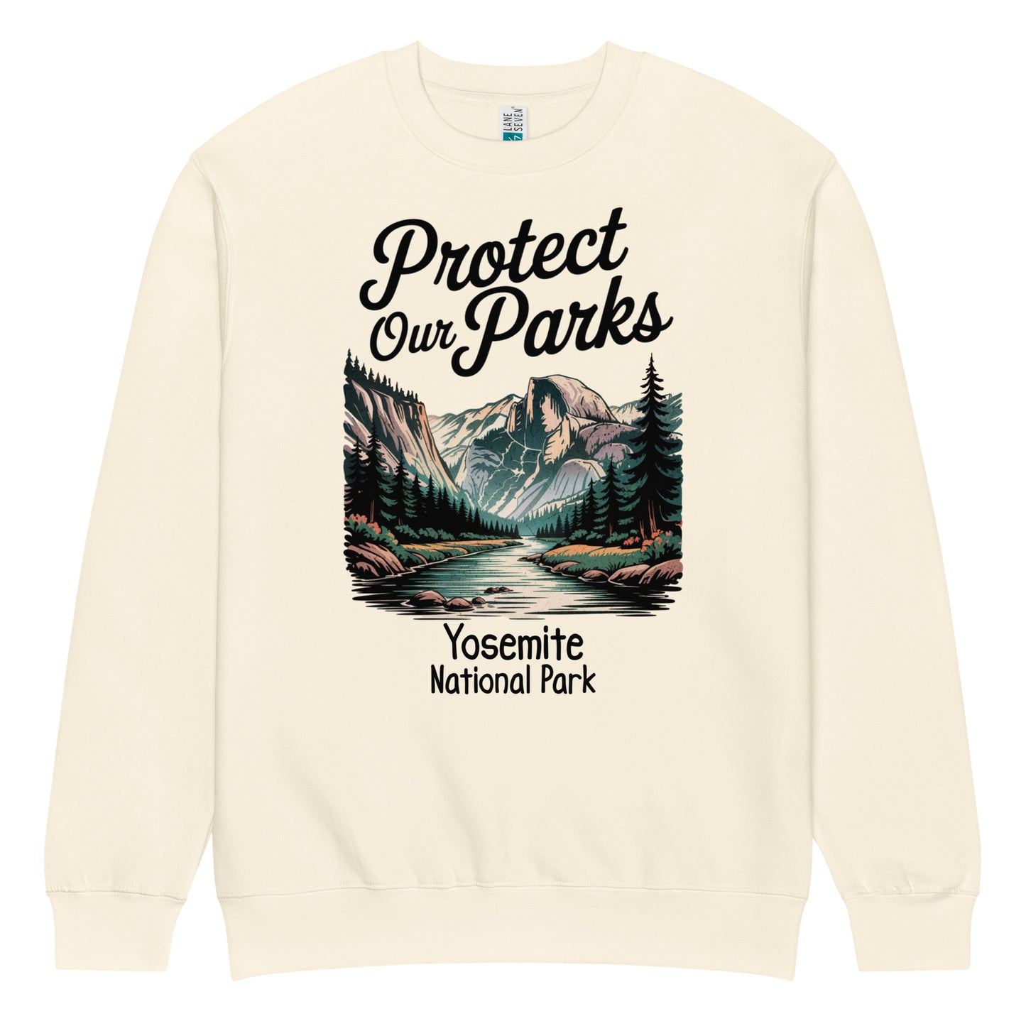 Protect Our Parks Yosemite Crewneck Sweatshirt Sweatshirt Park Service Apparel Sandshell S