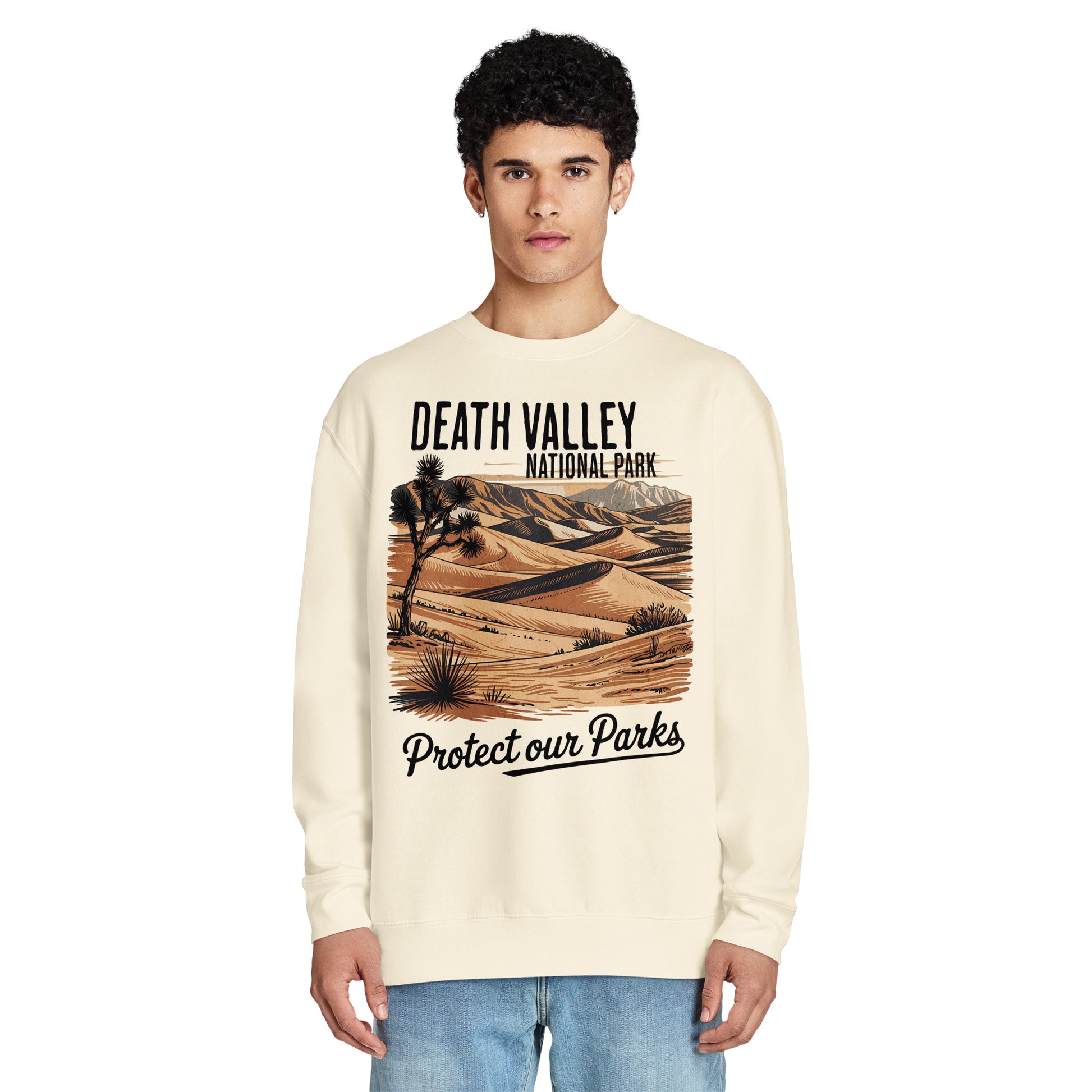 Protect Our Parks Death Valley Crewneck Sweatshirt Sweatshirt Park Service Apparel
