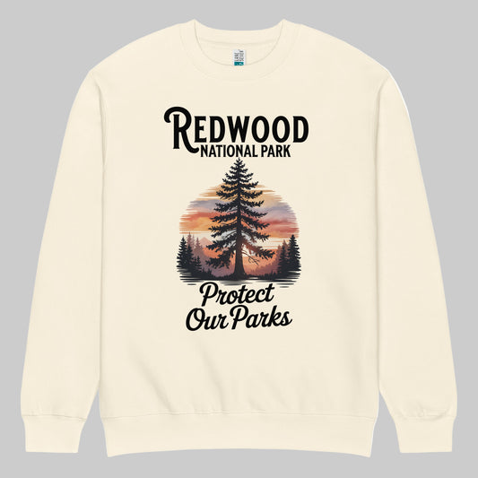 Protect Our Parks Redwood Crewneck Sweatshirt Sweatshirt Park Service Apparel Sandshell S