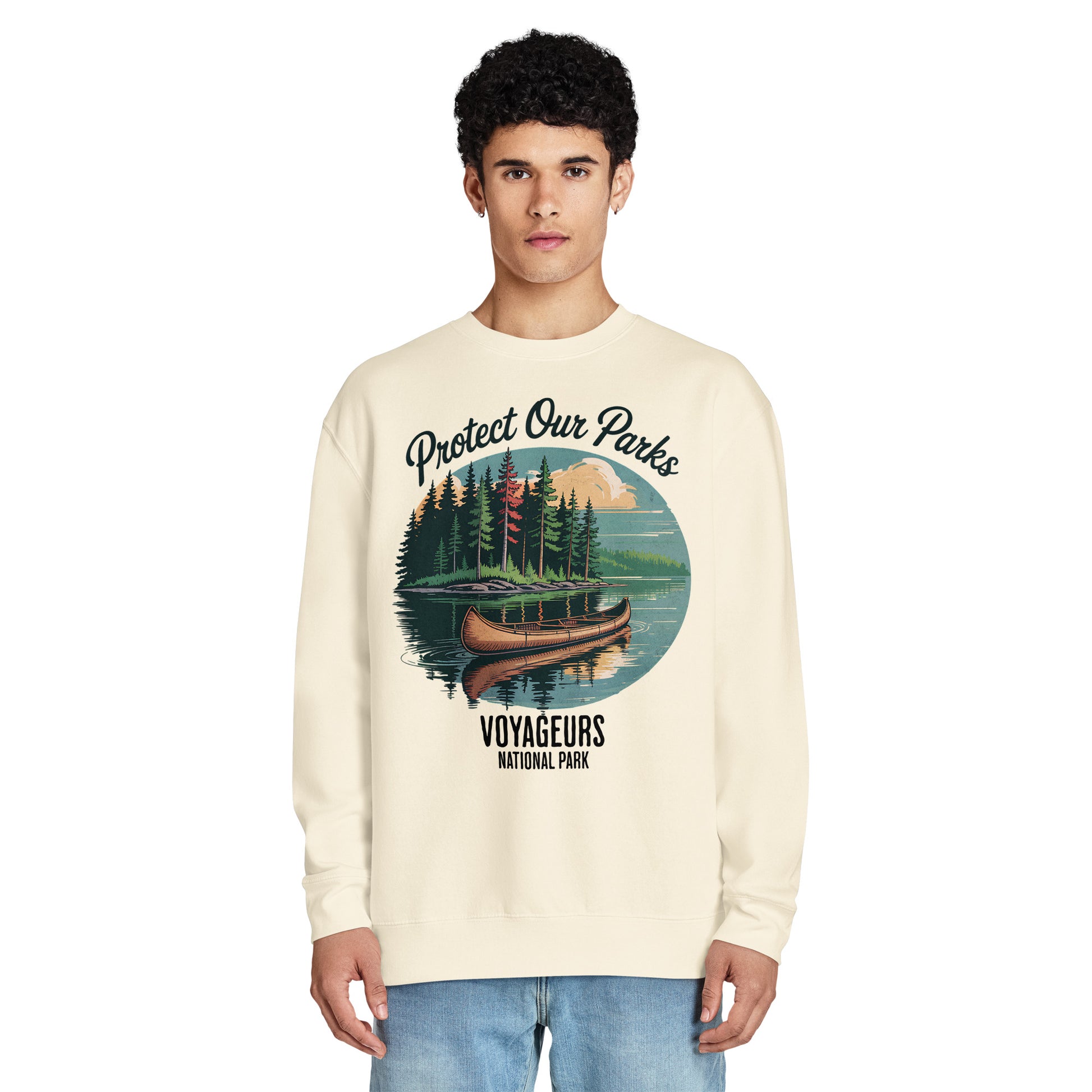 Protect Our Parks Voyageurs Crewneck Sweatshirt Sweatshirt Park Service Apparel
