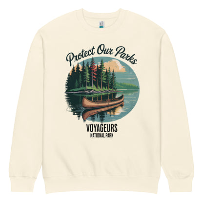 Protect Our Parks Voyageurs Crewneck Sweatshirt Sweatshirt Park Service Apparel Sandshell S
