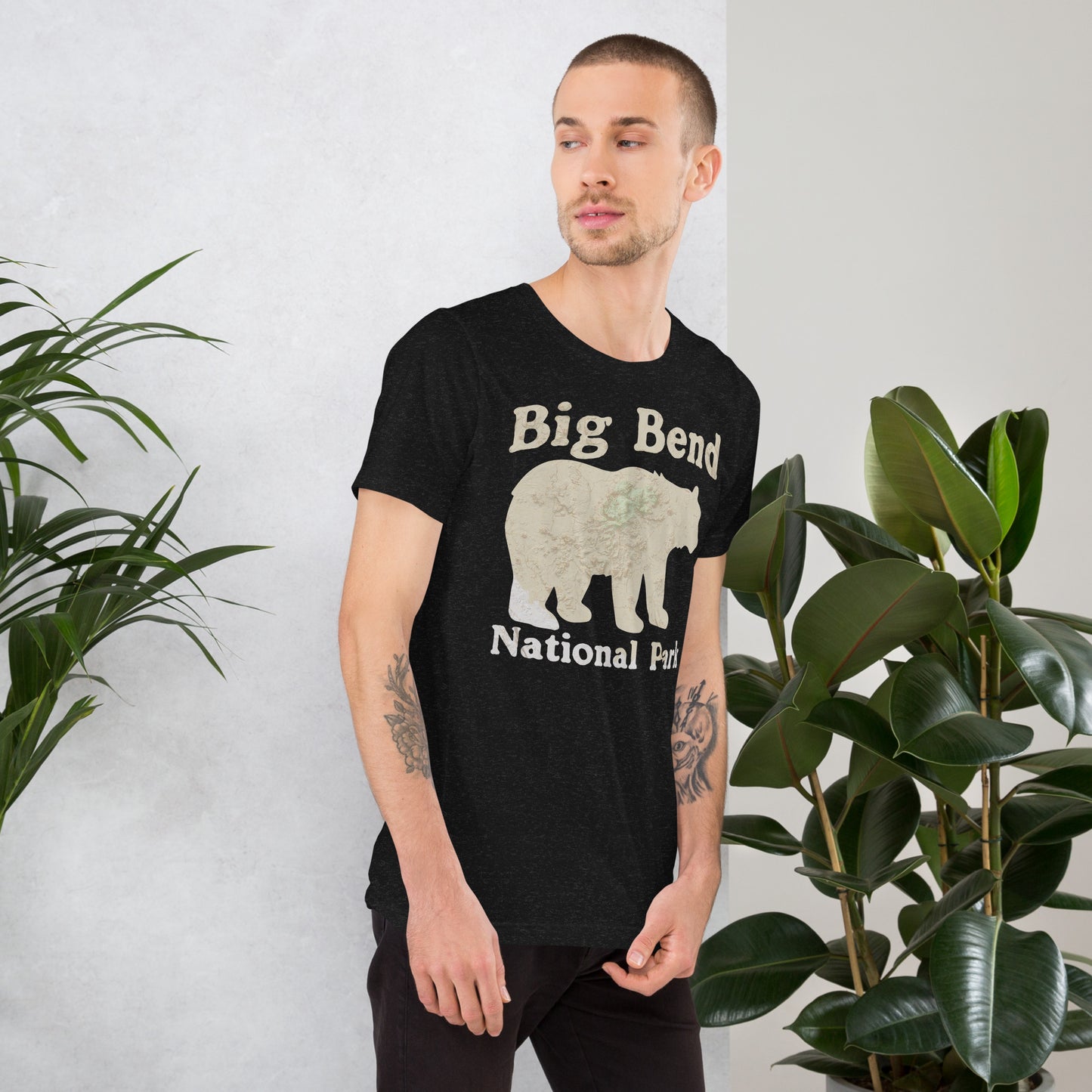 Big Bend Bear Topo Tee T-Shirt Park Service Apparel