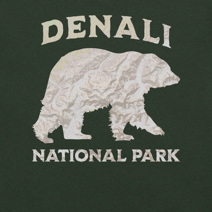 Denali Bear Topo T-shirt T-Shirt Park Service Apparel