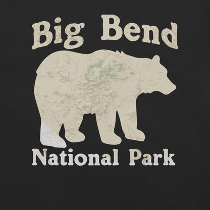 Big Bend Bear Topo Tee T-Shirt Park Service Apparel