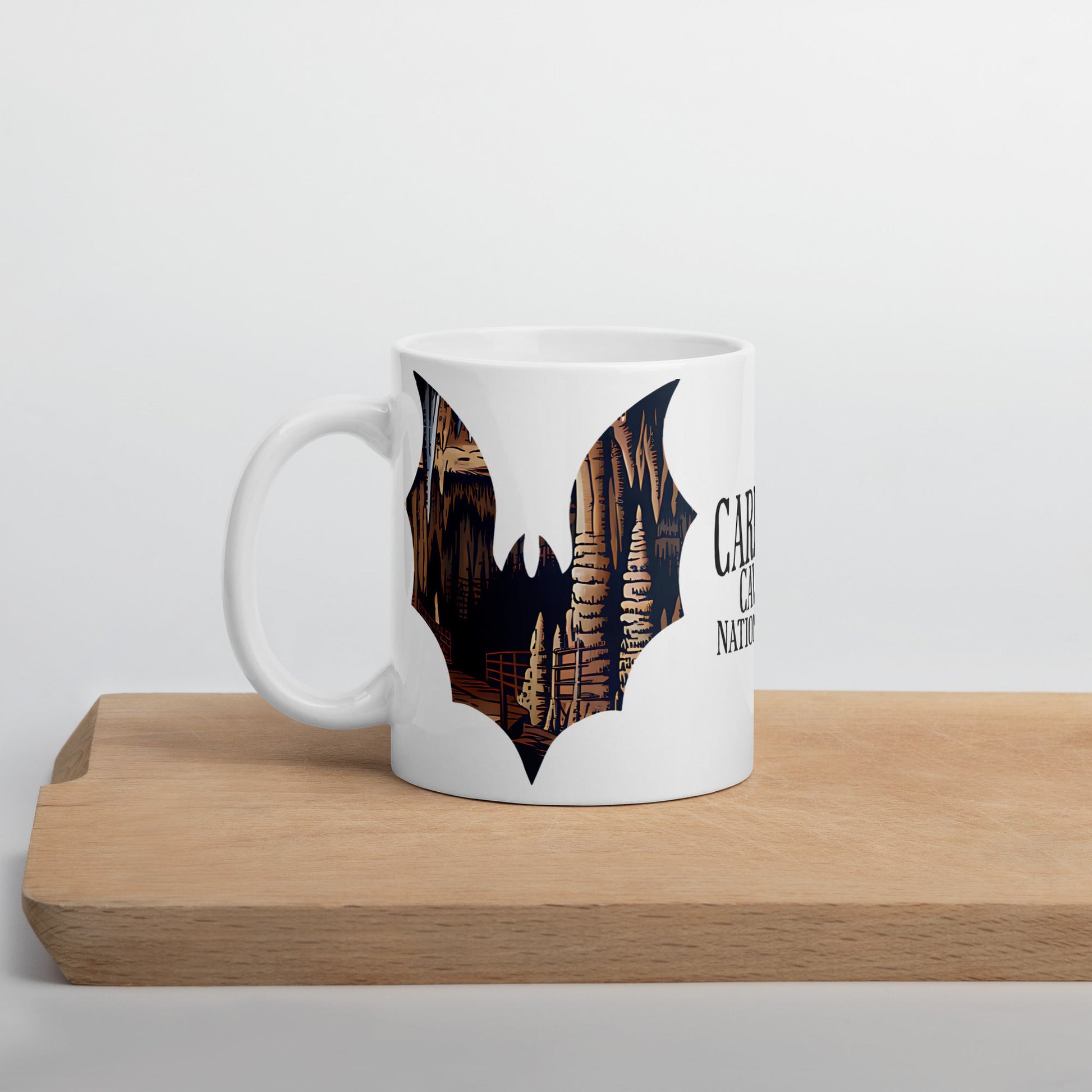 Carlsbad Caverns National Park Bat Mug Park Service Apparel